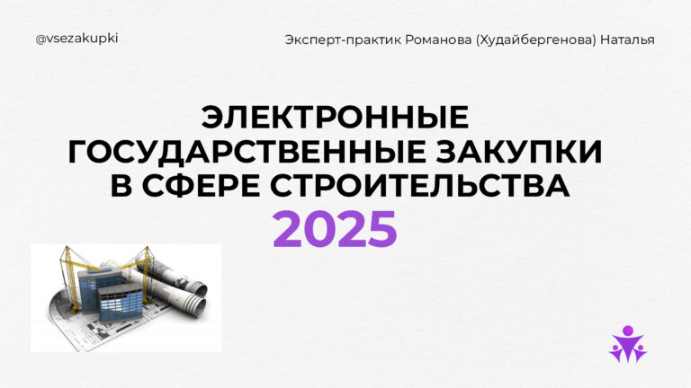 Подробнее о статье Электронные государственные закупки в сфере строительства